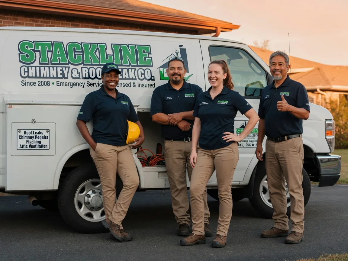 Chimney flashing repair company in Heavener, OK